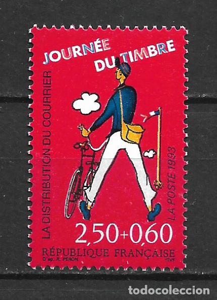 Sellos: francia 1993 scott 2326 ** mnh 1.40&euro; - 33/44