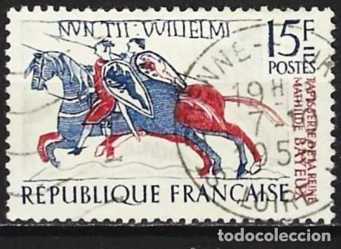 Sellos: Francia 1958 - Mi 1209 - YT 1172 - Caballeros
