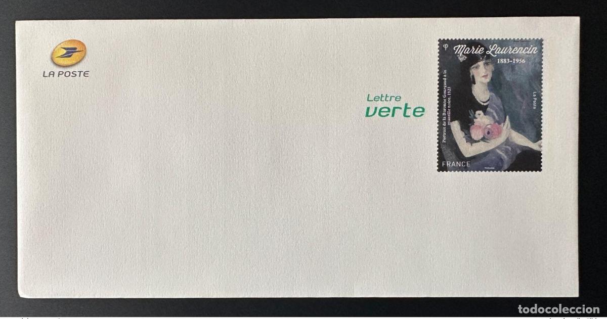 Sellos: &iquest;PAP Francia 2016? LV Marie Laurencin La Poste uso interno NUEVO RARO