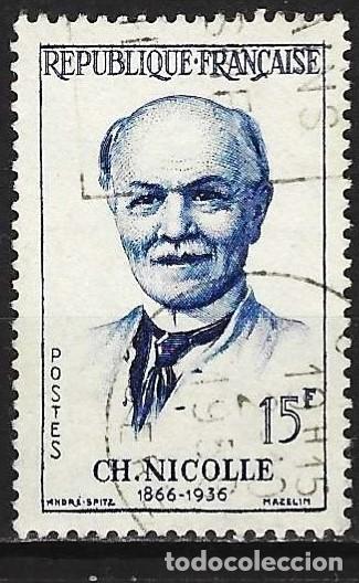 Sellos: Francia 1958 - Mi 1180 - YT 1144 - Charles Nicolle