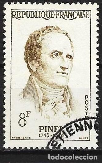 Sellos: Francia 1958 - Mi 1178 - YT 1142 - Pinel Philippe