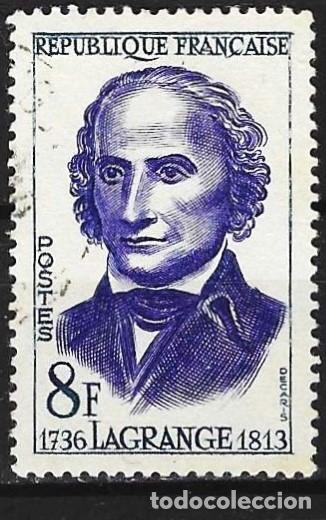 Sellos: Francia 1958 - Mi 1182 - YT 1146 - Lagrange Joseph-Louis