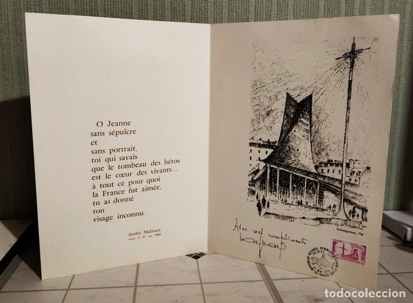 Sellos: Francia 1979 - Documento filat&eacute;lico de Correos : Jeanne d'Arc ( YT 2051 )