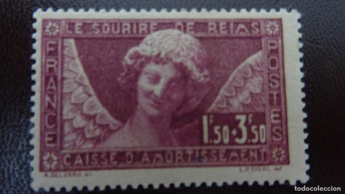 Sellos: FRANCIA YVERT 256 NUEVO CON CHARNELA* EN BUEN ESTADO 100 &euro;.