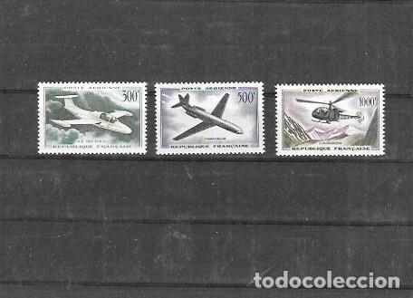 Sellos: FRANCIA n&ordm; 35 al 37 (**) - Foto 1