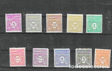 Sellos: FRANCIA N&ordm; 620 AL 629 (**)