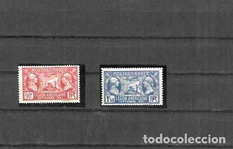 Sellos: SELLOS DE FRANCIA N&ordm; 244 AL 245 (**)