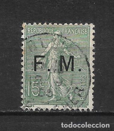 Sellos: Francia 1904 Scott M3 usado 6&euro; - 11/1