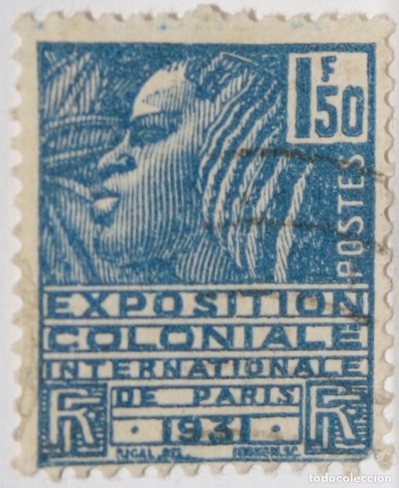 Sellos: Sello Postal Francia Exposition Coloniale Internationale de Paris 1931