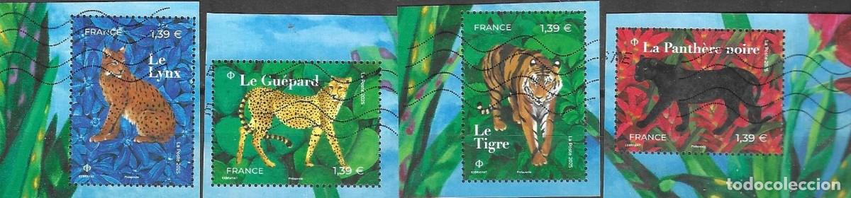 Sellos: SELLOS USADOS DE FRANCIA 2025, YT 5848/ 51