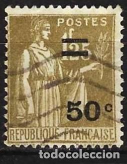 Sellos: Francia 1934 - Mi 295 - YT 298 - Tipo &rdquo; Paz &rdquo;