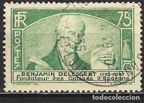 Sellos: Francia 1935 - Mi 299 - YT 303 - Benjamin Delessert