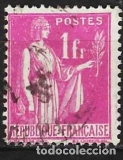Sellos: Francia 1937 - Mi 369 - YT 369 - Tipo &rdquo; Paz &rdquo;