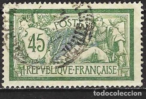 Sellos: Francia 1906 - Mi 122x - YT 143 - Tipo Merson