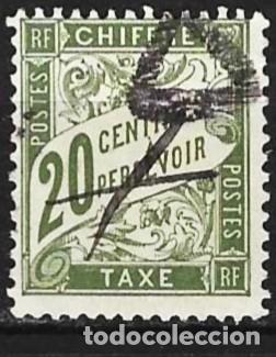 Sellos: Francia 1906 - Mi P 35 - YT T 31 - Sello de tasa