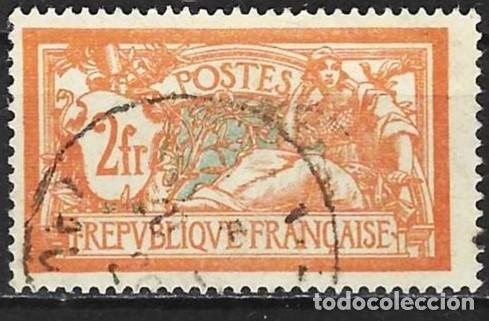 Sellos: Francia 1920 - Mi 139 - YT 145 - Tipo Merson