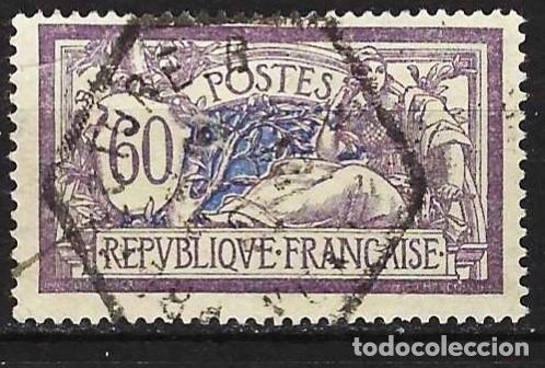 Sellos: Francia 1920 - Mi 138 - YT 144 - Tipo Merson