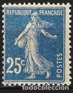 Sellos: Francia 1920 - Mi 119 bx - YT 140 - Sembradora - MNG