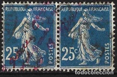 Sellos: Francia 1920 - Mi 119 bx - YT 140 - Sembradora