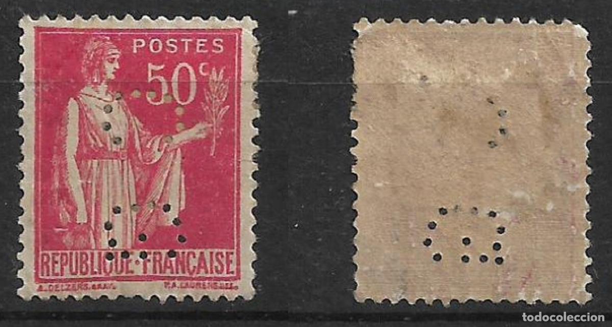 Sellos: francia 1932 scott 267 usado - 12/5