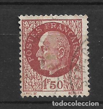 Sellos: francia 1942 scott 440 usado - 12/5