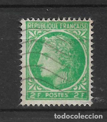 Sellos: francia 1945 scott 536 usado - 12/5
