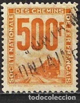 Sellos: Francia 1948 - Mi PP 226 - YT CP 25 - Sello para paquete postal