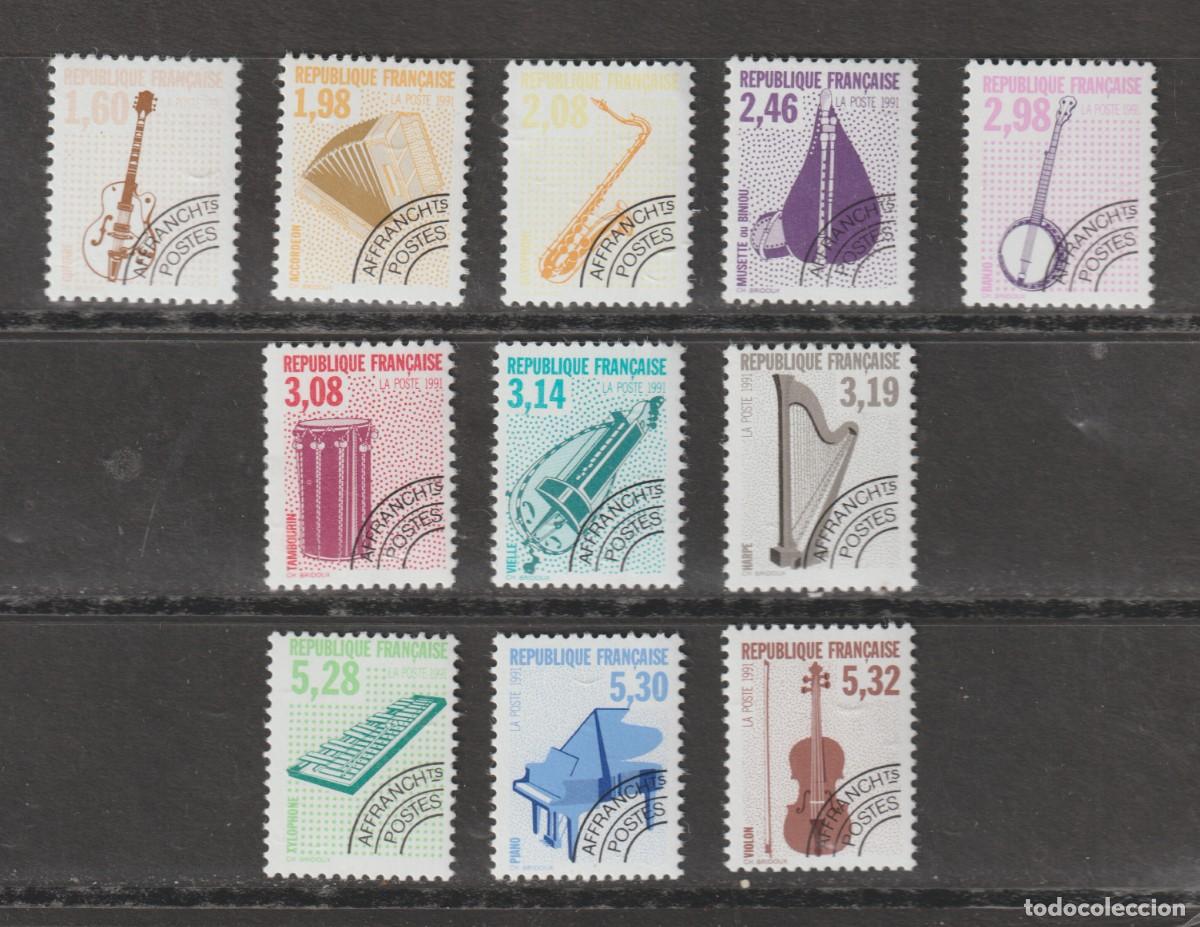 Sellos: France 1992 - Preobliteres Yvert 213/223 mnh**