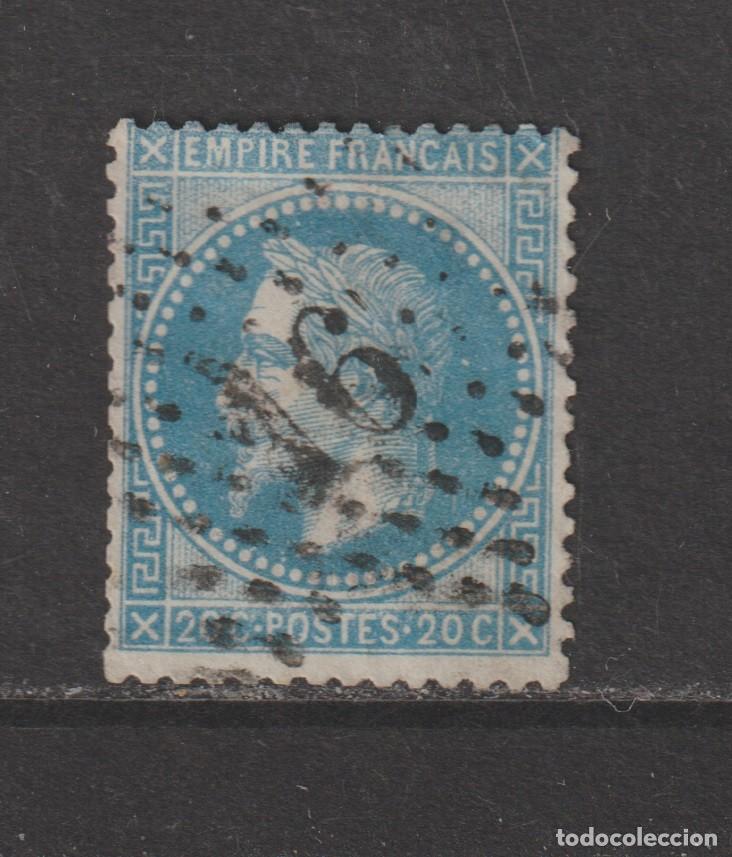 Sellos: France 1862 - Yvert 29a oblitere