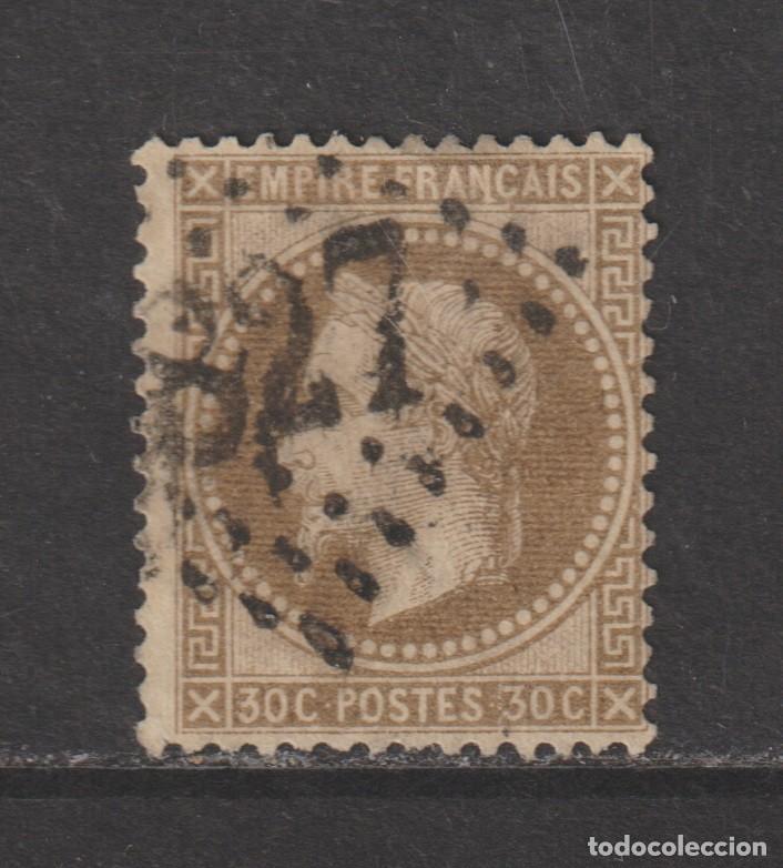 Sellos: France 1867 - Yvert 30 oblitere