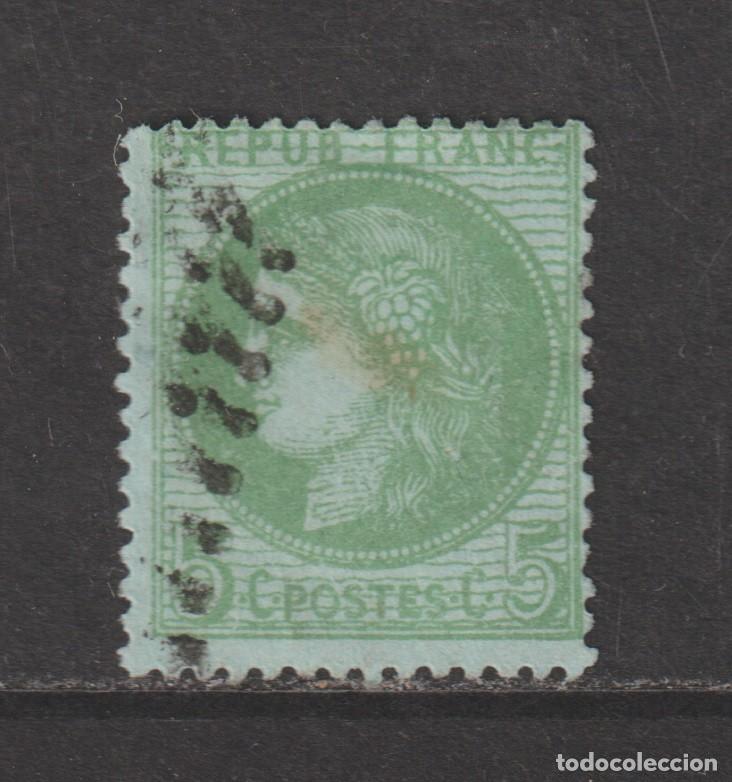 Sellos: France 1872 - Yvert 53 oblitere