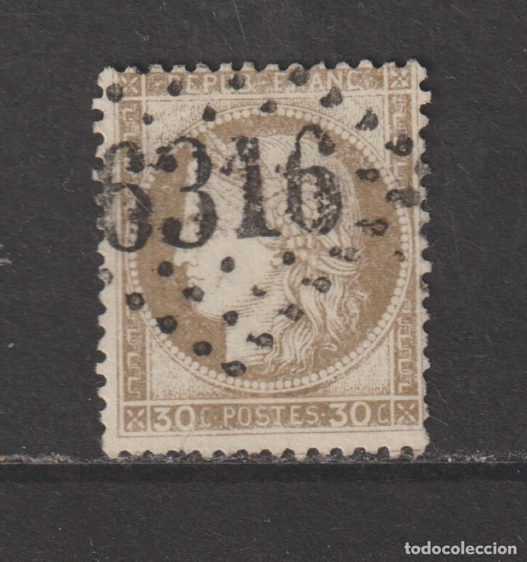 Sellos: France 1873 - Yvert 56 oblitere