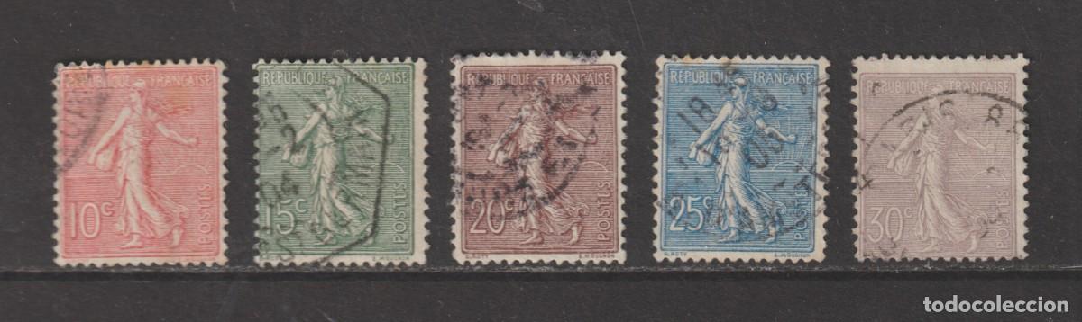 Sellos: France 1903 - Yvert 129/133 oblitere