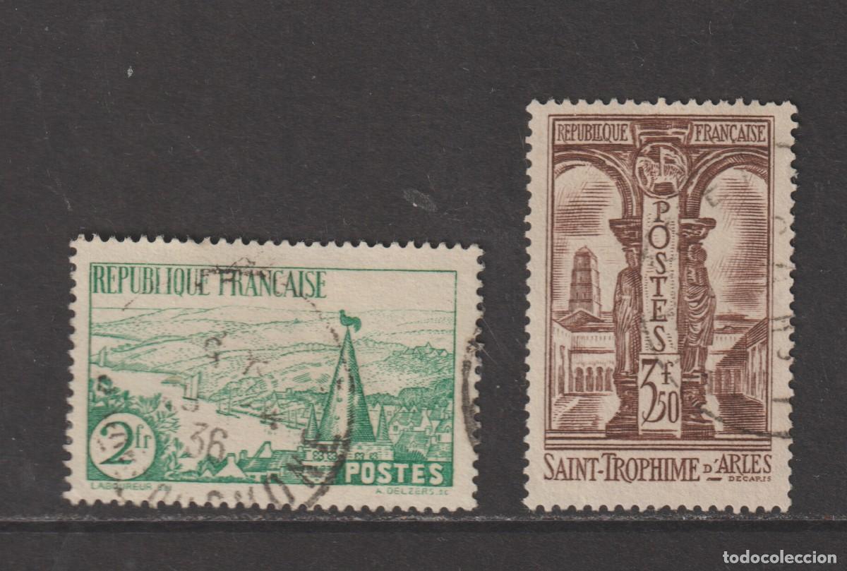Sellos: France 1935 - Yvert 301/302 oblitere