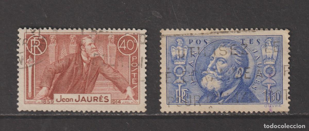 Sellos: France 1936 - Yvert 318/319 oblitere