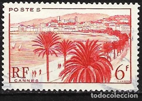 Sellos: Francia 1947 - Mi 757 - YT 777 - La ciudad Niza