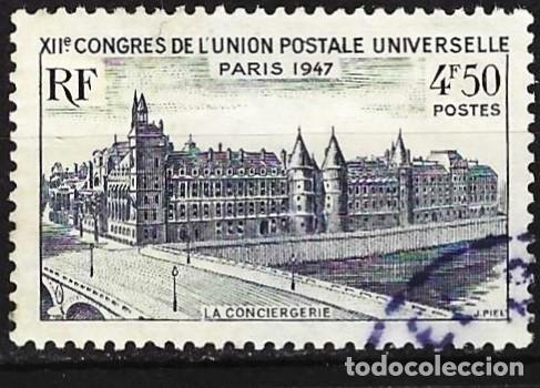 Sellos: Francia 1947 - Mi 779 - YT 781 - La Conciergerie en Paris