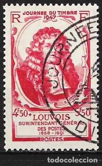 Sellos: Francia 1947 - Mi 772 - YT 779 - D&iacute;a del sello - Michel Le Tellier