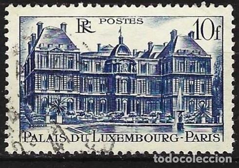 Sellos: Francia 1946 - Mi 758 - YT 760 - Palacio de Luxemburgo en Paris
