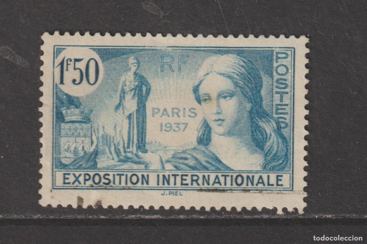 Sellos: France 1937 - Yvert 336 oblitere