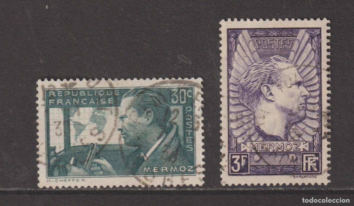 Sellos: France 1937 - Yvert 337/338 oblitere