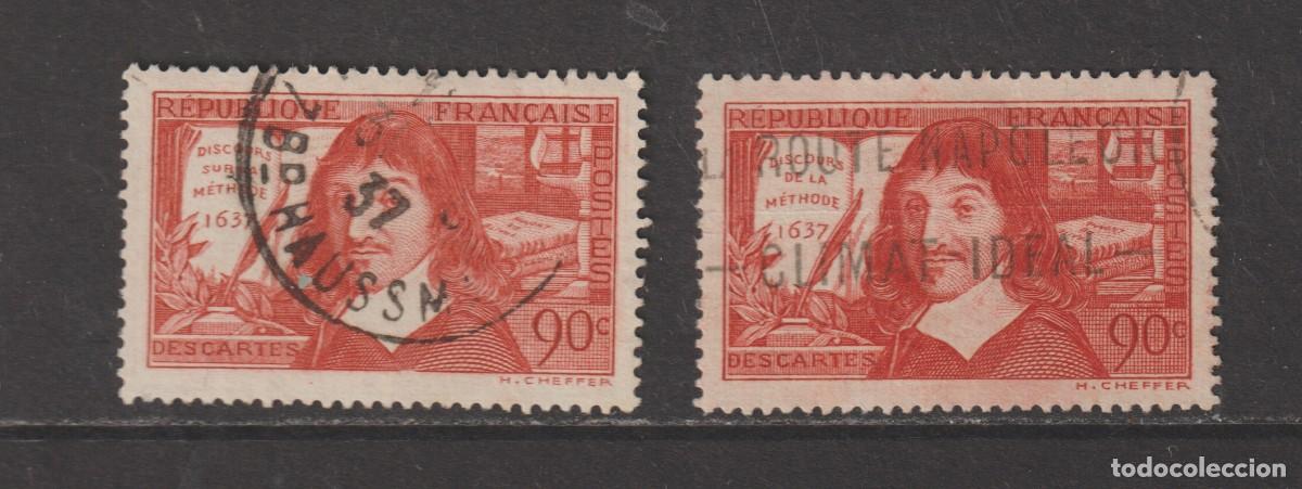 Sellos: France 1937 - Yvert 341/342 oblitere