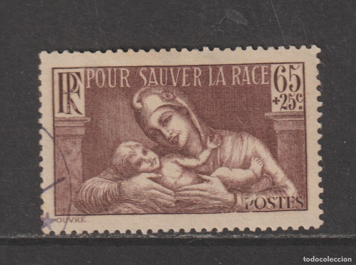 Sellos: France 1937 - Yvert 356 oblitere