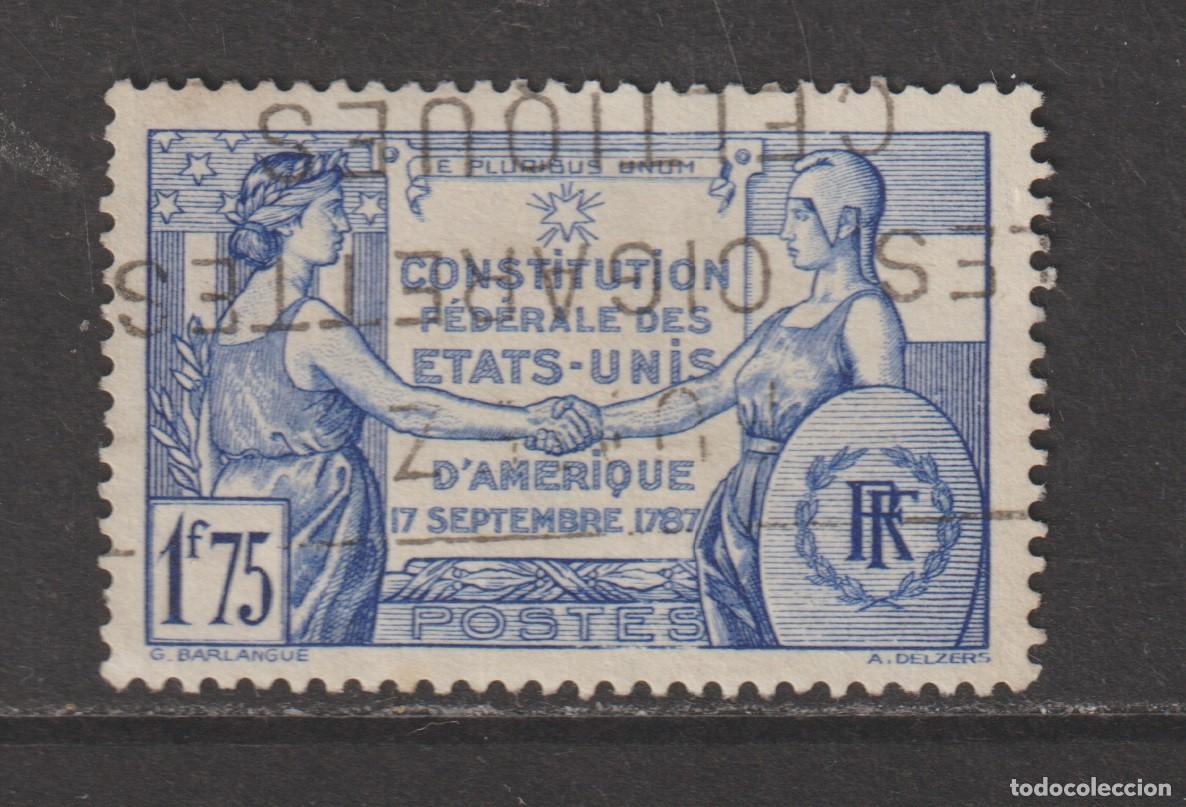 Sellos: France 1937 - Yvert 357 oblitere