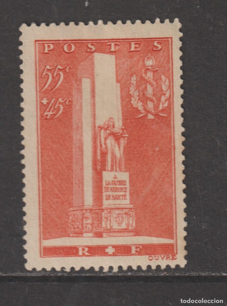 Sellos: France 1938 - Yvert 395 oblitere