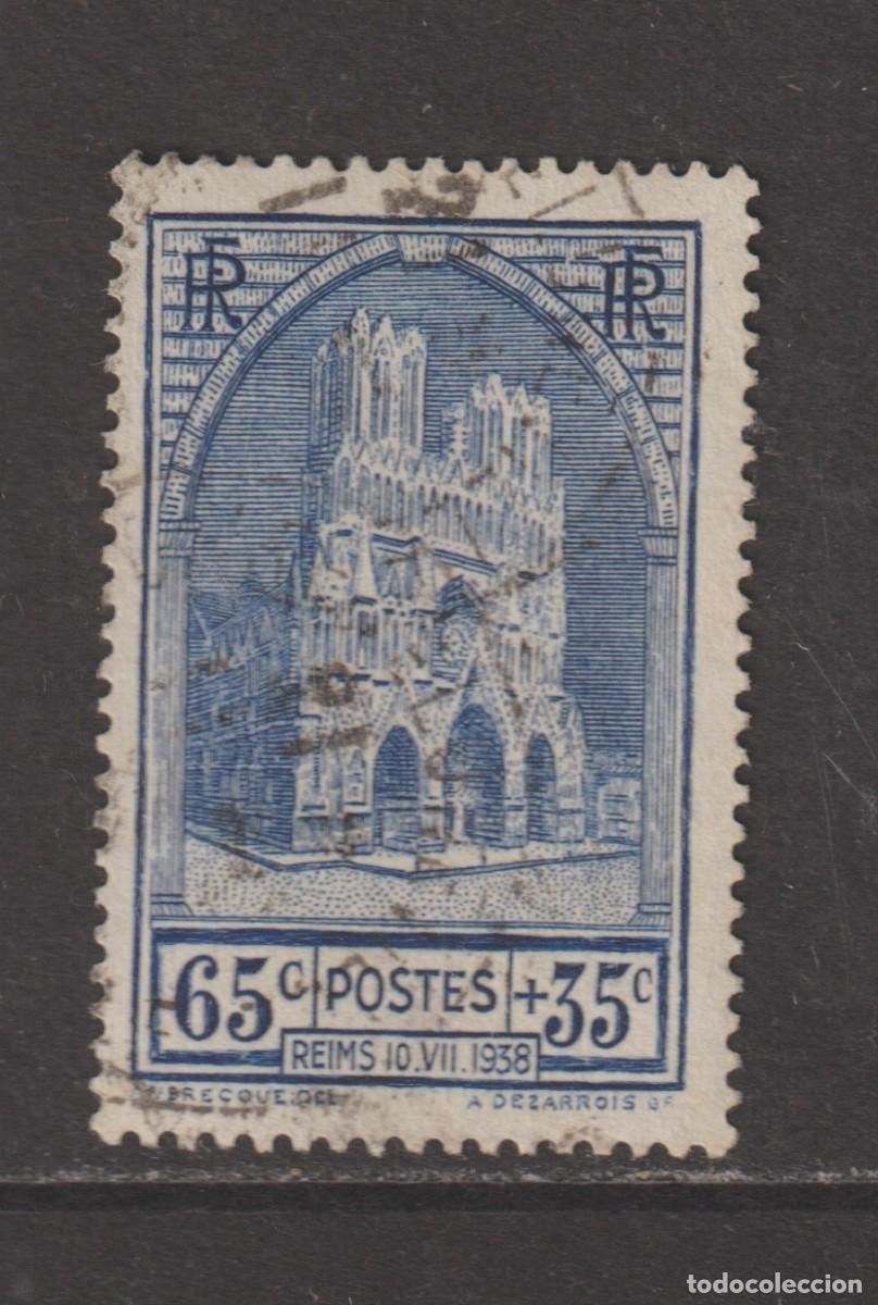 Sellos: France 1938 - Yvert 399 oblitere