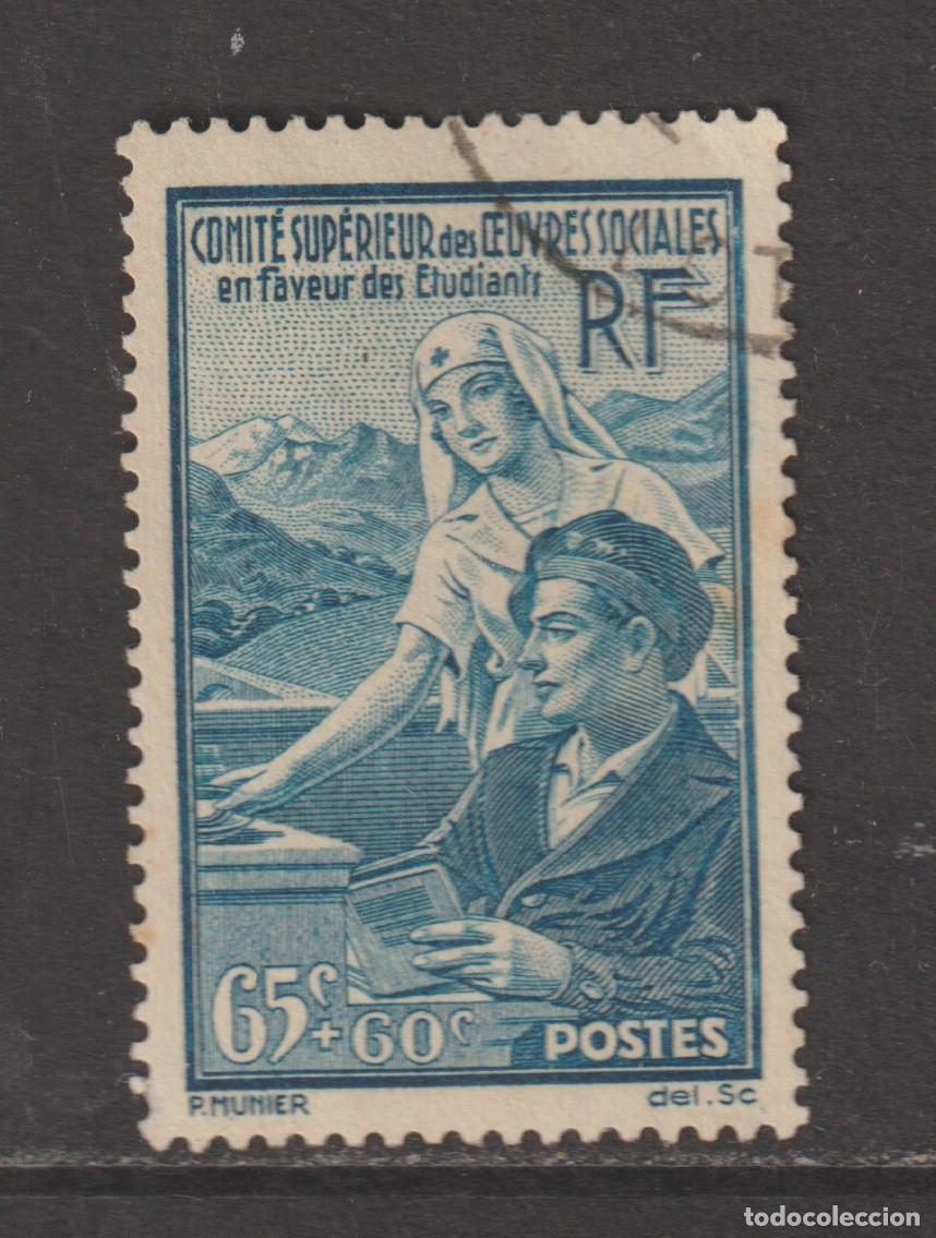 Sellos: France 1938 - Yvert 417 oblitere