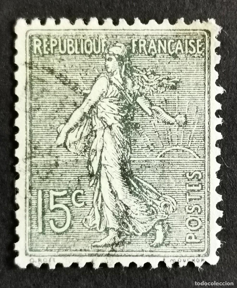 Sellos: Sello Francia 1903, Sembradora revestida, 15 c Michel: FR 109x