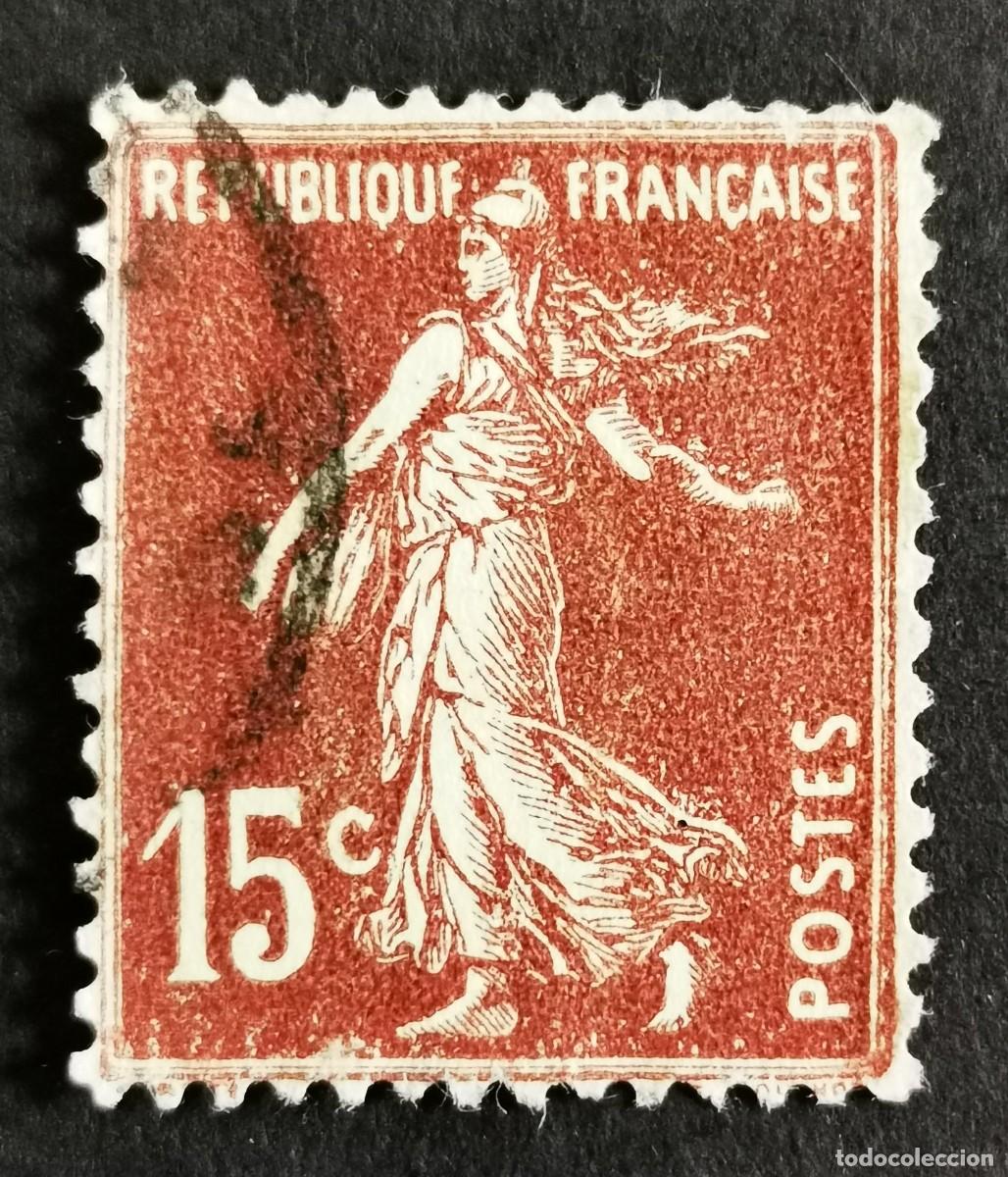 Sellos: Sello Francia 19020, Sembrador de camafeos, 15 c Michel: 184
