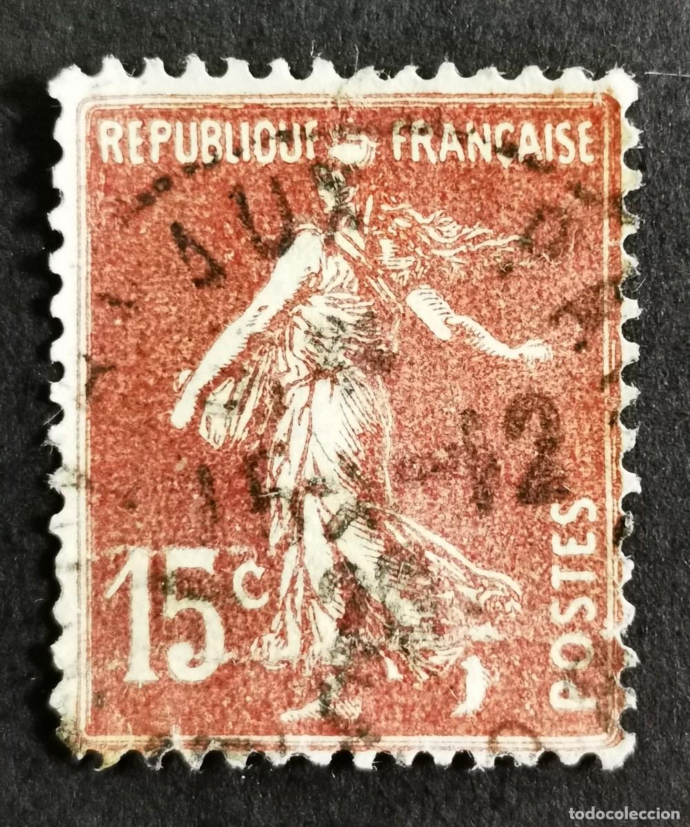 Sellos: Sello Francia 19020, Sembrador de camafeos, 15 c Michel: 184